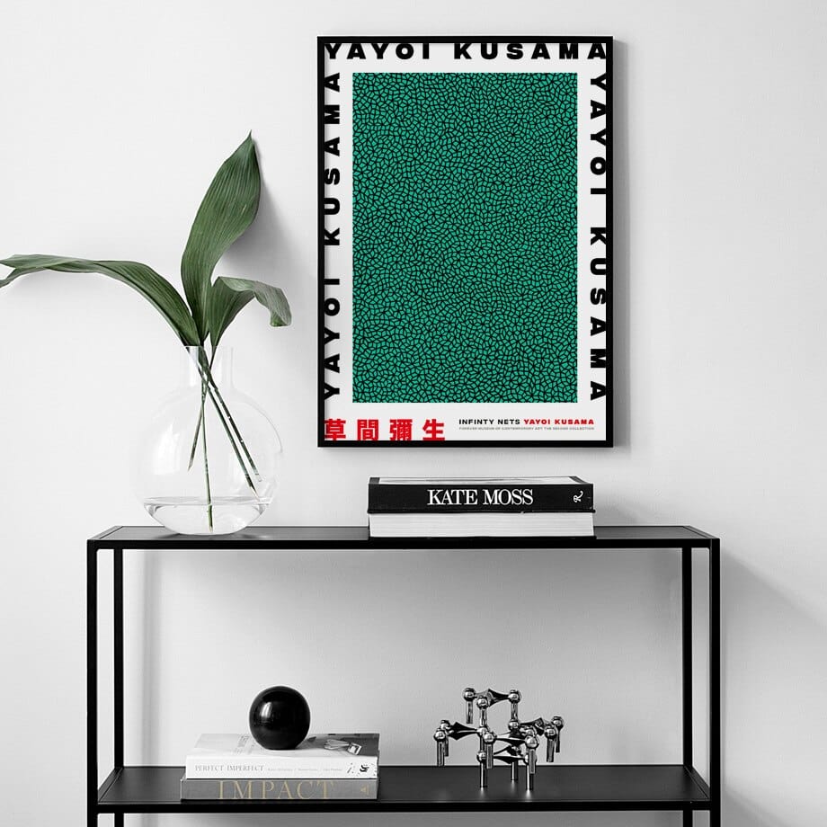 Canvanation Affiche Abstrait Multicolore Contemporain