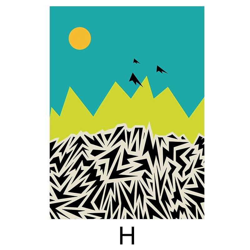 Canvanation 50x70 cm / PICTURE H Peinture Contemporaine Abstraite