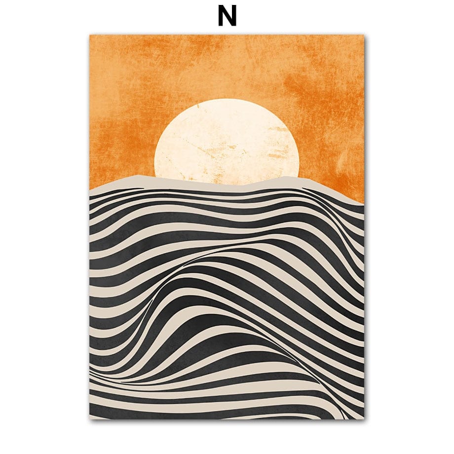 Canvanation N / 20X25 cm Peintures Abstraites Modernes