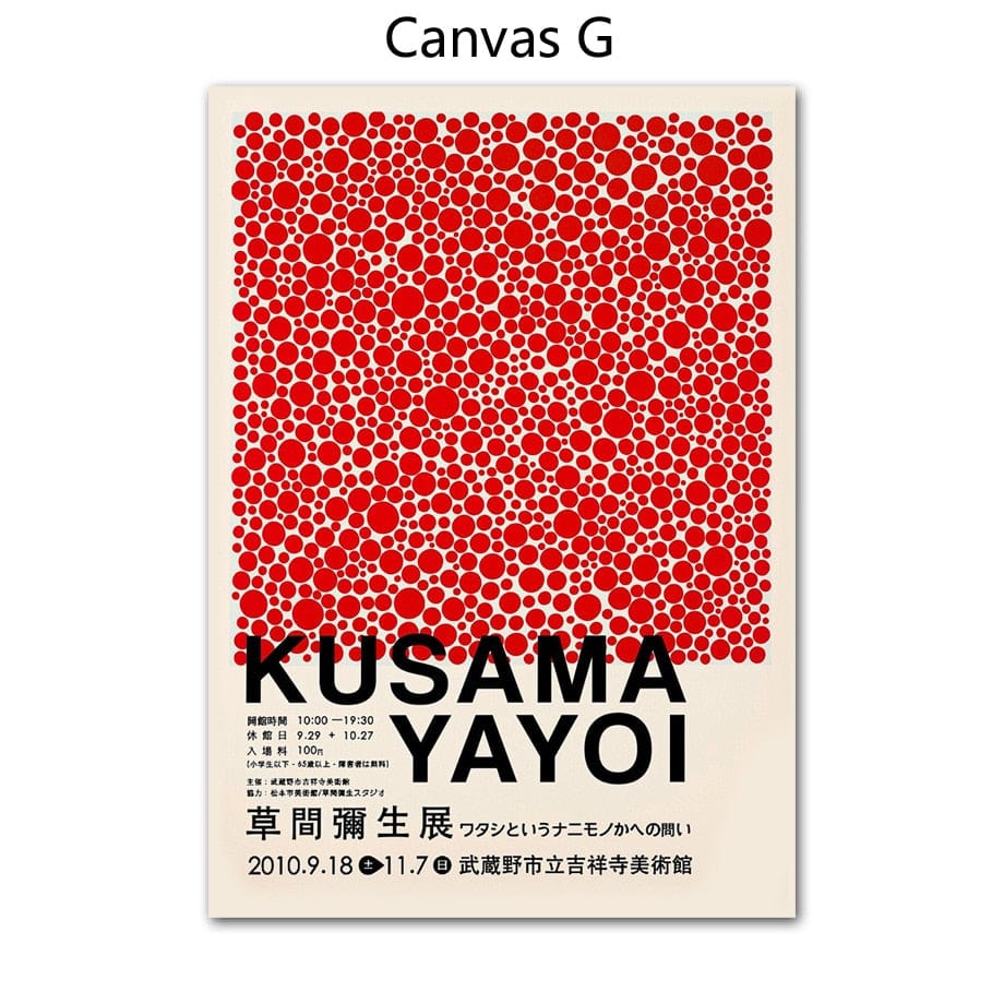 Canvanation G / 12X16 Cm 30x40cm Affiche Abstrait Multicolore Contemporain