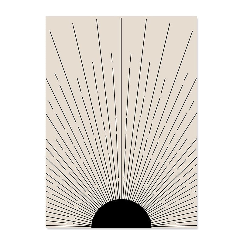 Canvanation 40x60 cm / PICTURE C Peinture Abstraite Femme Bohème