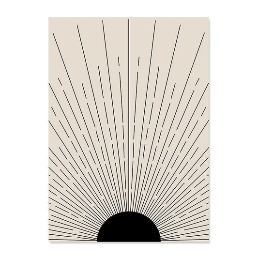 Canvanation 40x60 cm / PICTURE C Peinture Abstraite Femme Bohème