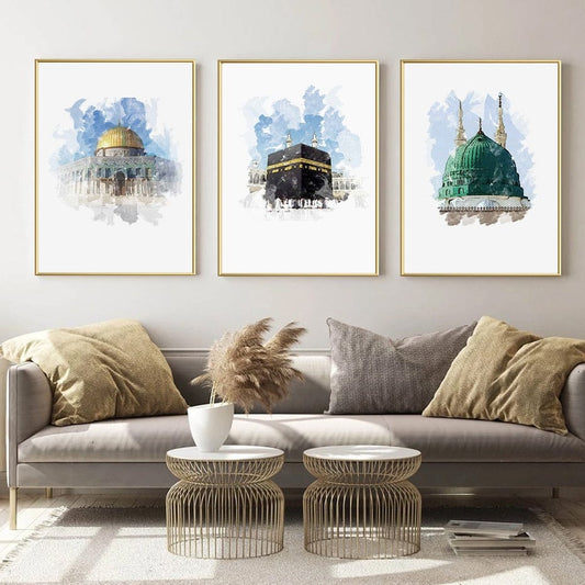 Canvanation Affiche Islamique Mosquée