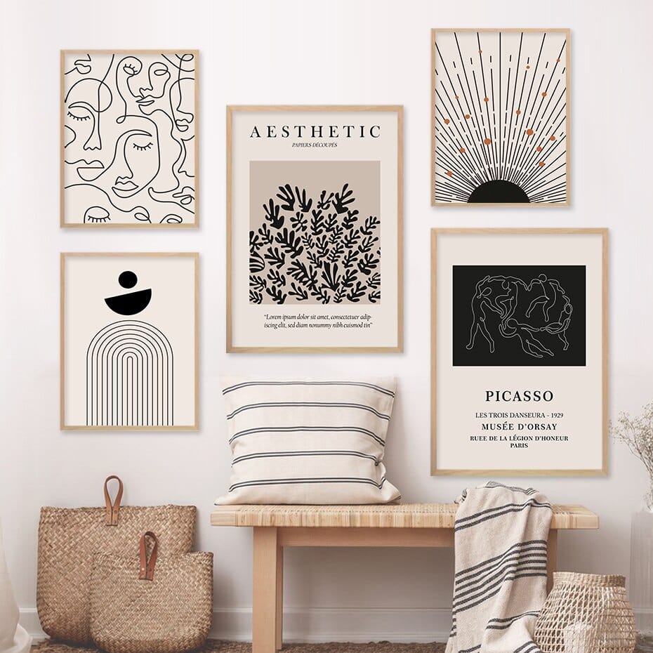 Canvanation Affiche Peinture Abstrait
