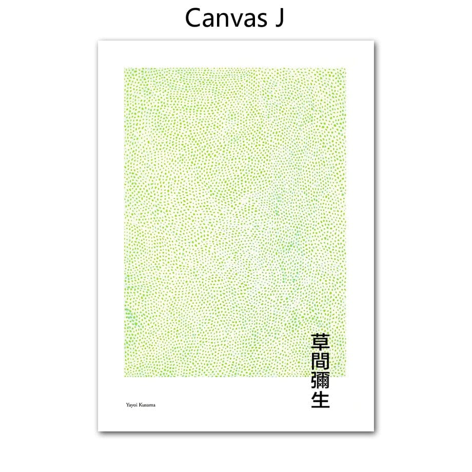 Canvanation J / 12X16 Cm 30x40cm Affiche Abstrait Multicolore Contemporain