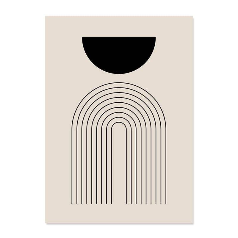 Canvanation 40x60 cm / PICTURE D Peinture Abstraite Femme Bohème