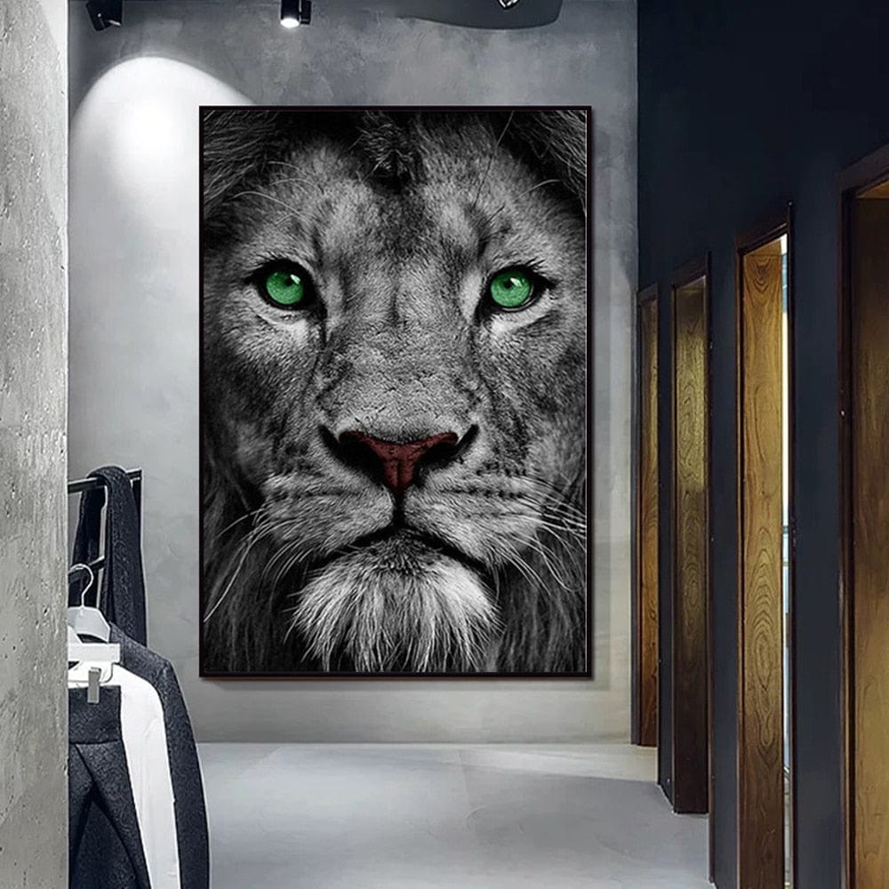 Canvanation Lion Affiche