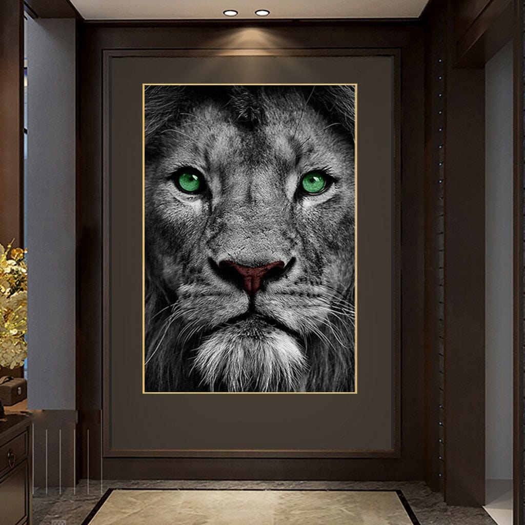 Canvanation Lion Affiche
