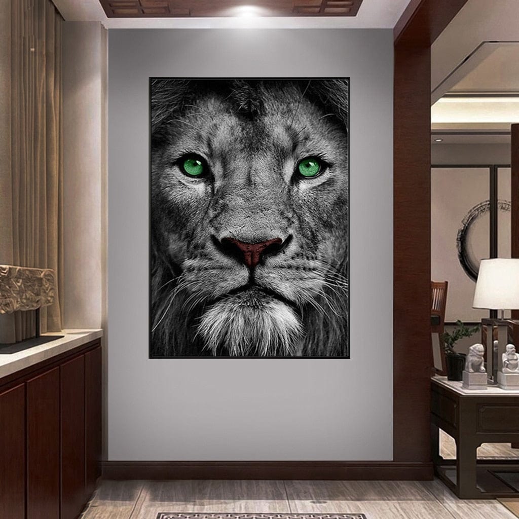 Canvanation Lion Affiche