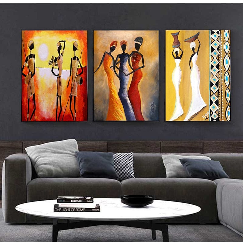 Canvanation Peinture Africaine Contemporaine