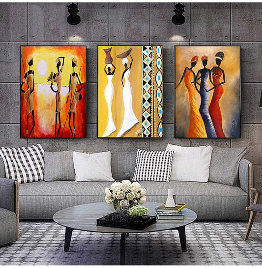 Canvanation Peinture Africaine Contemporaine
