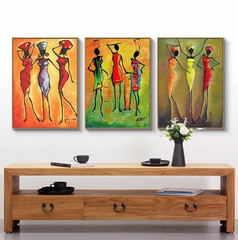 Canvanation Peinture Africaine Contemporaine
