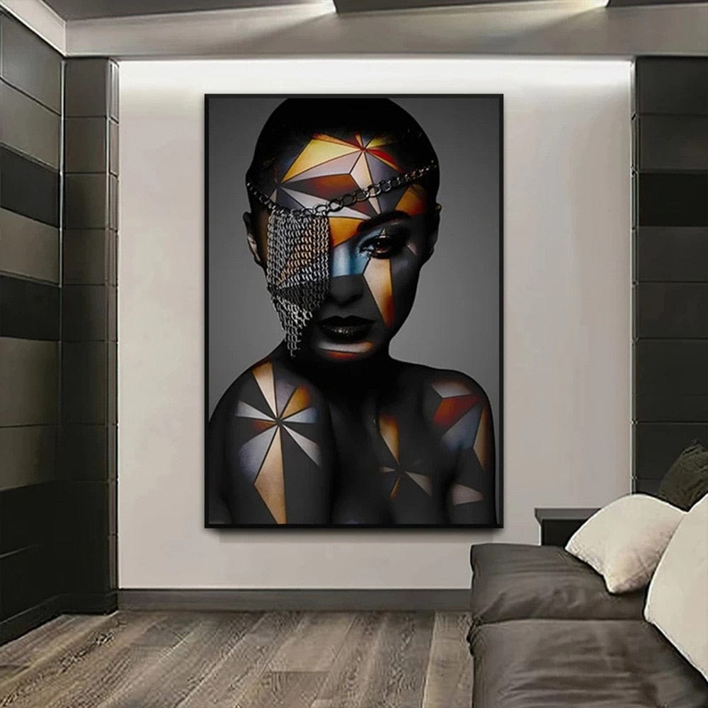Canvanation Peinture Africaine Traditionnelle