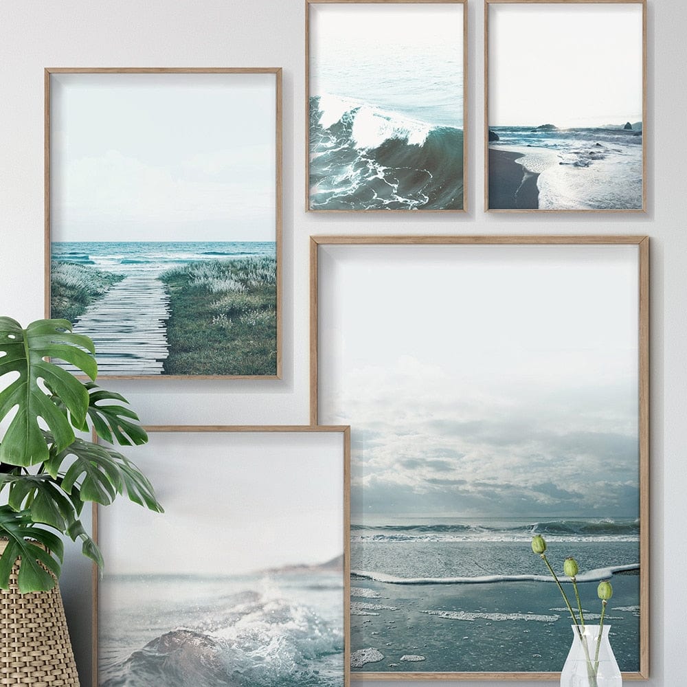 Canvanation Peinture Bord De Mer Moderne