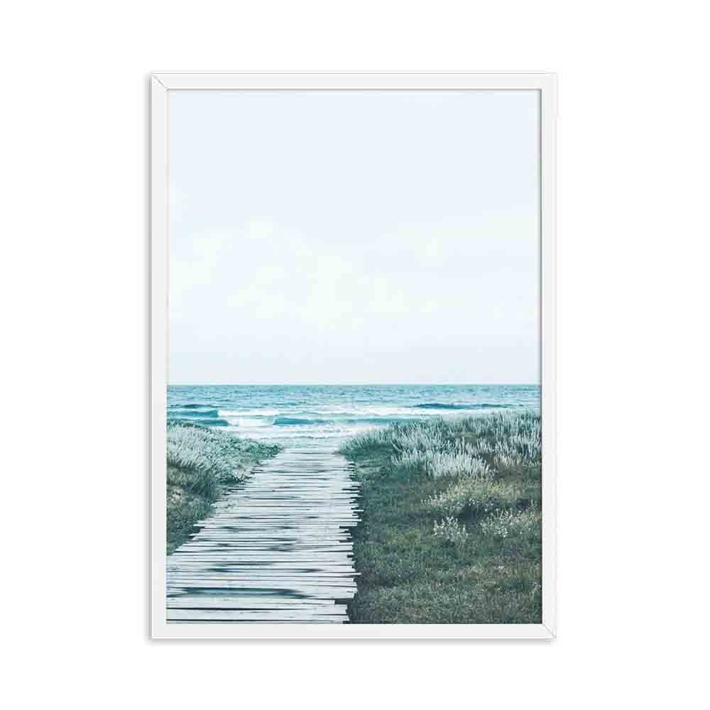 Canvanation A4 21x30cm / C Peinture Bord De Mer Moderne