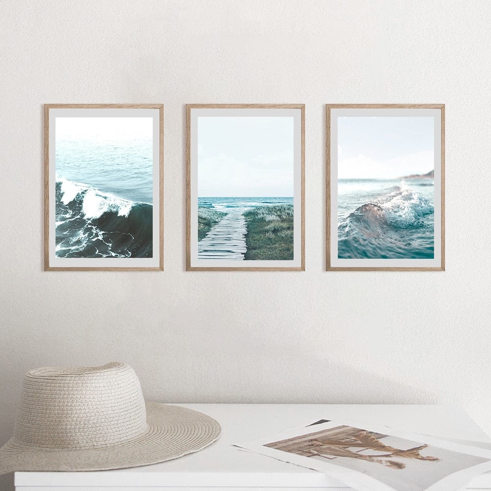 Canvanation Peinture Bord De Mer Moderne