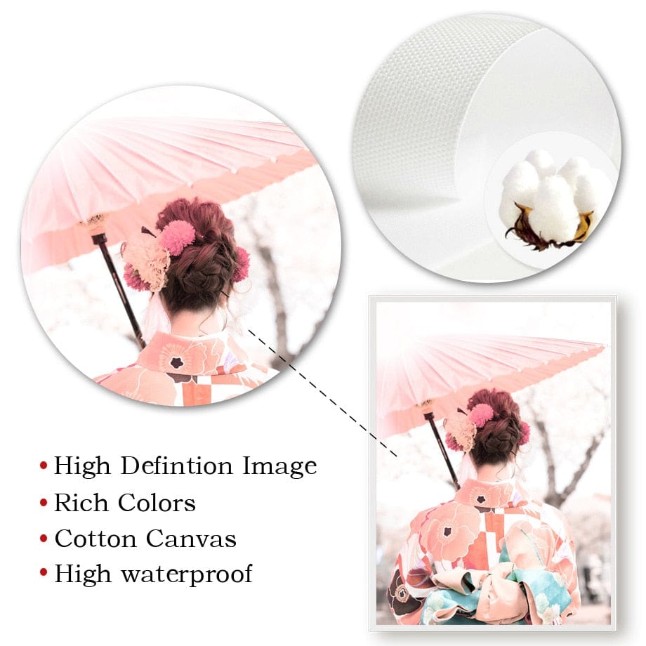 Canvanation Peinture Cerisier En Fleur
