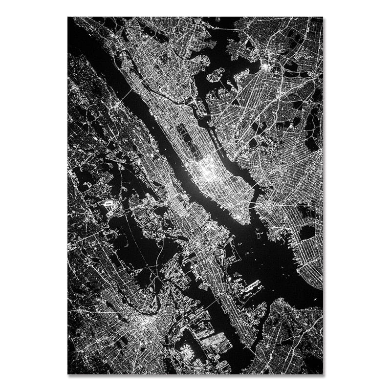 Canvanation 50X70cm / I Peinture New York Abstrait