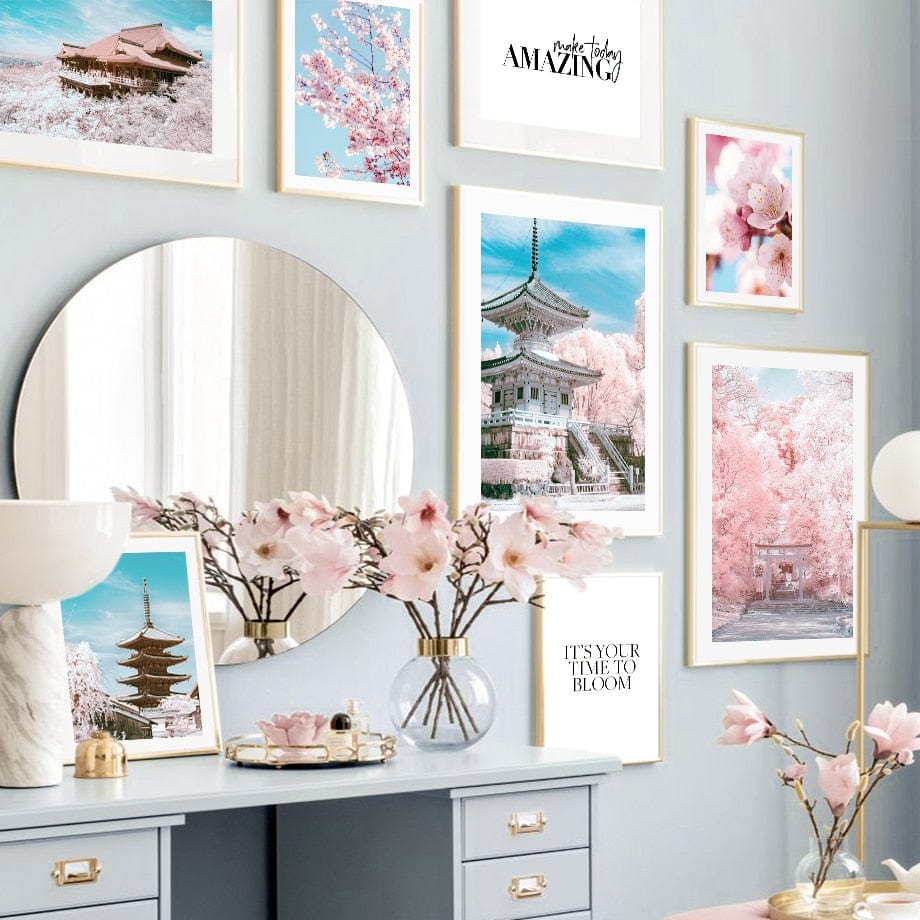 Canvanation Peinture Paysage Japonais