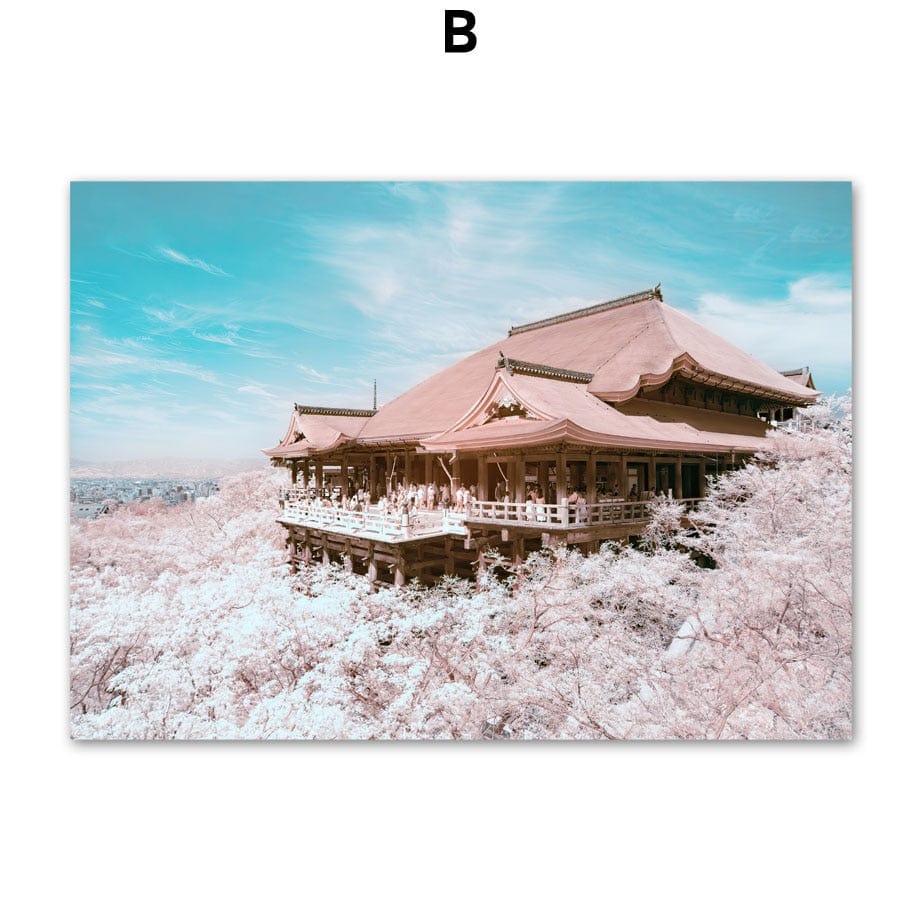 Canvanation 60x90cm / 2 Peinture Paysage Japonais