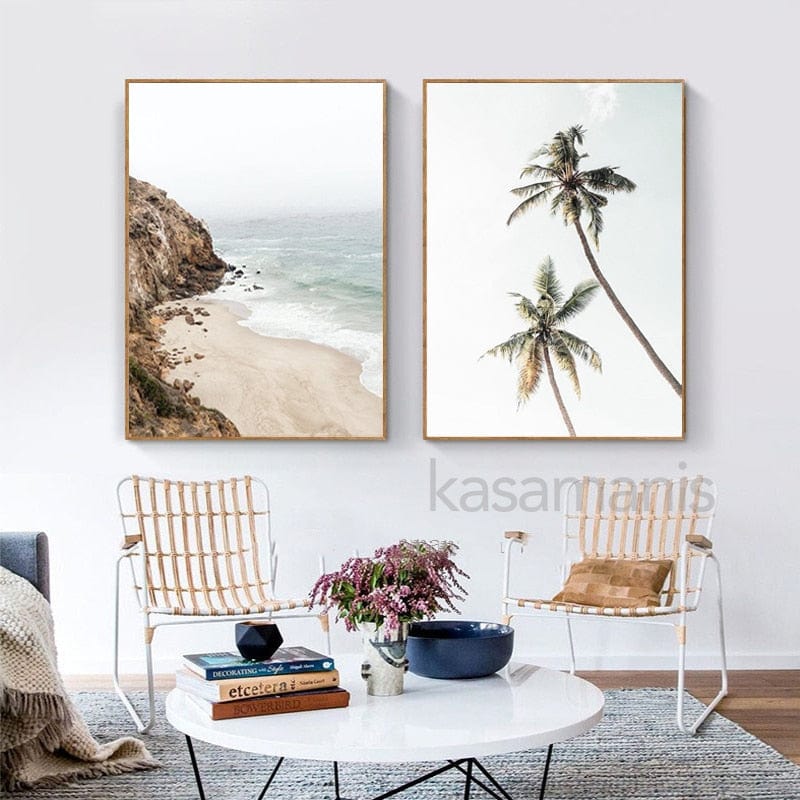 Canvanation Peinture Paysage Mer