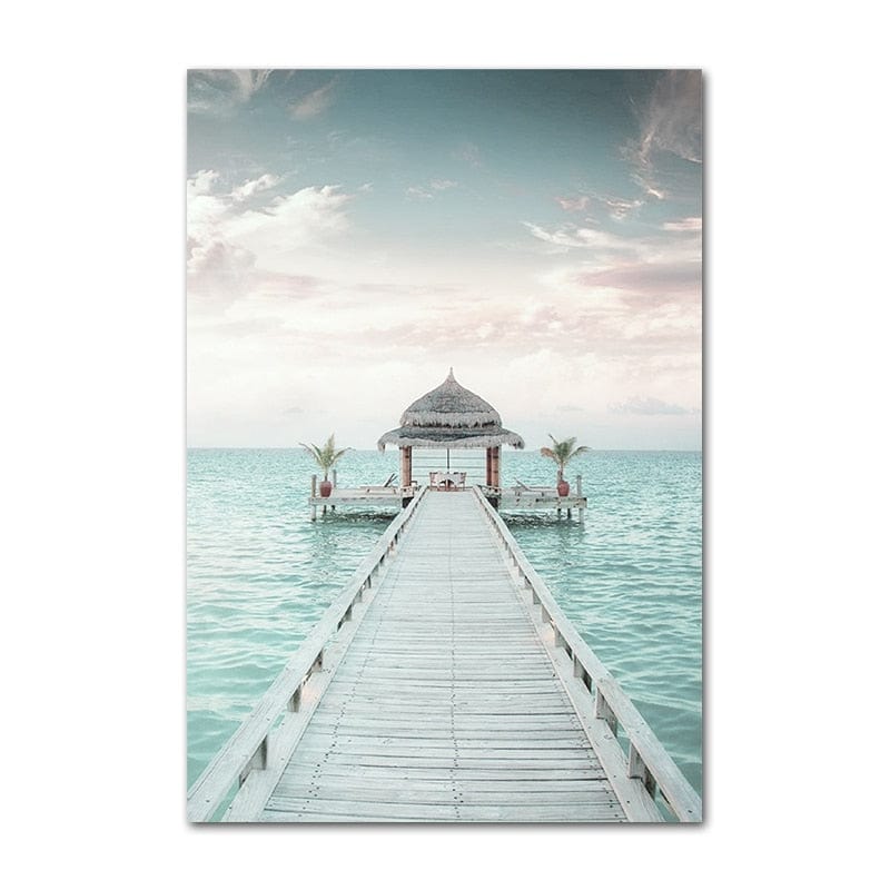 Canvanation 50x75cm / Picture 2 Peinture Plage