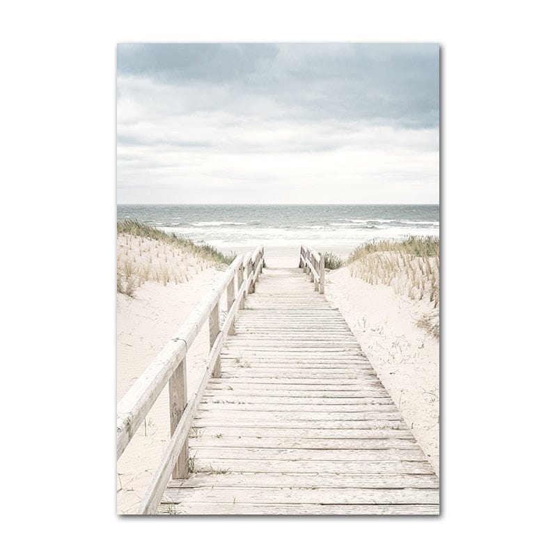 Canvanation 50x75cm / Picture 5 Peinture Plage