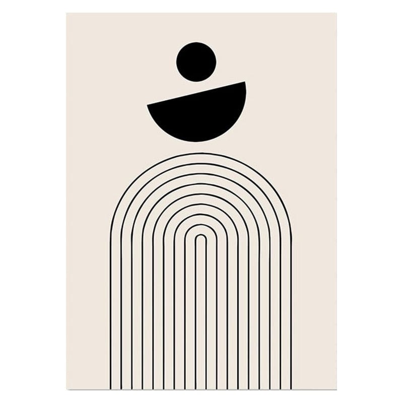 Canvanation 50x70cm No Frame / 9342-10 Peinture Abstraite Moderne