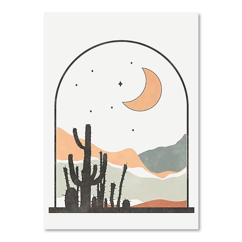 Canvanation 30x40cm / 10 Peinture Abstraite Soleil