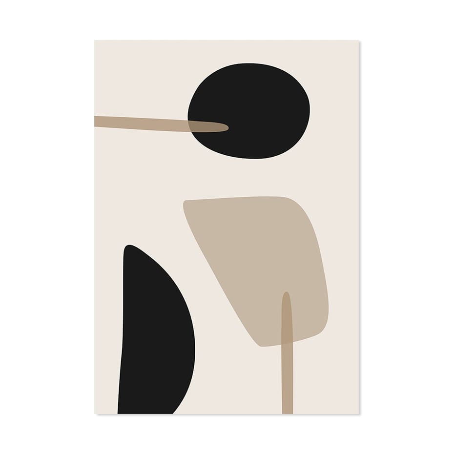 Canvanation 50x70 cm no frame / PICTURE G Peinture Abstraite Beige