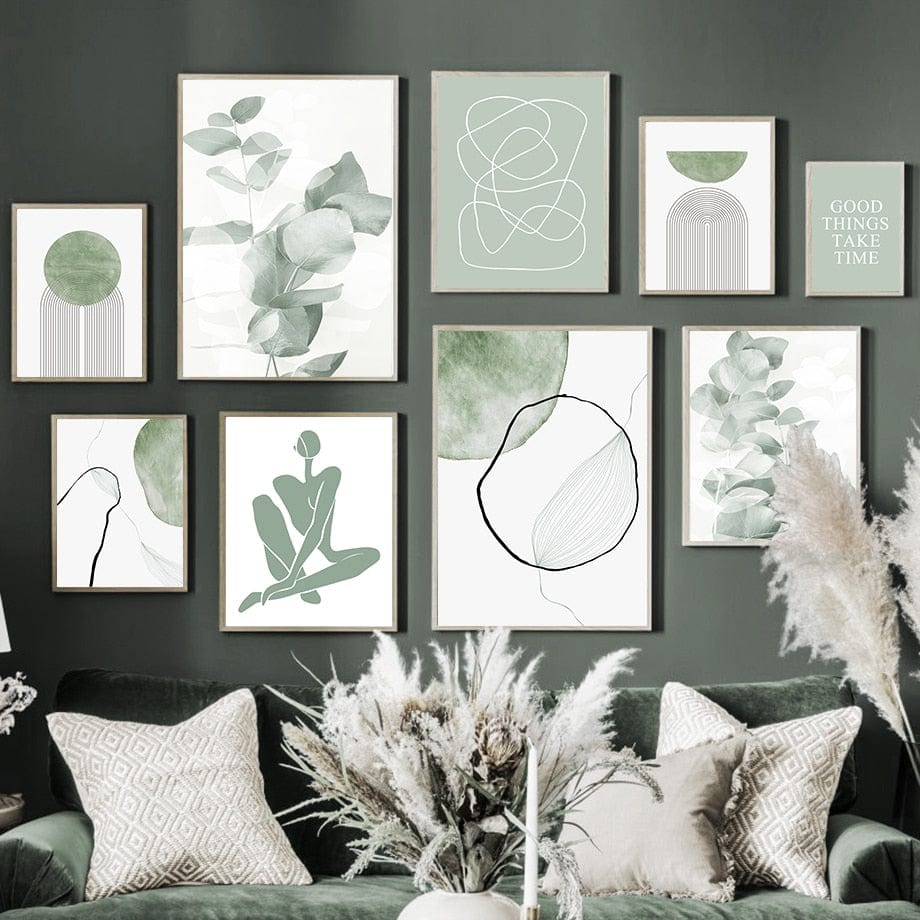 Canvanation Peinture Acrylique Abstraite Moderne