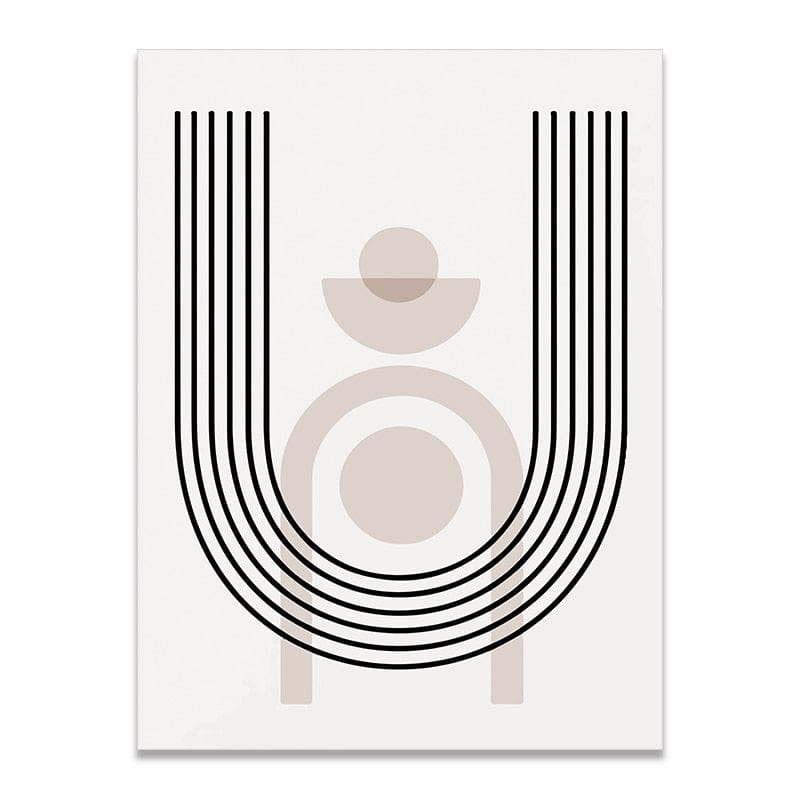 Canvanation Affiche Visage Abstrait