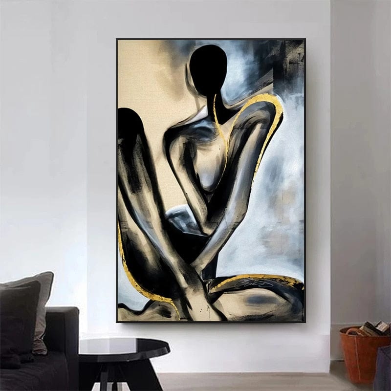 Canvanation Dessin Abstrait Femme