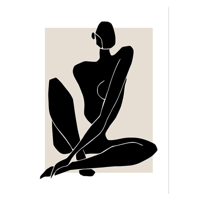 Canvanation 50x70cm No Frame / 9342-21 Peinture Abstraite Moderne