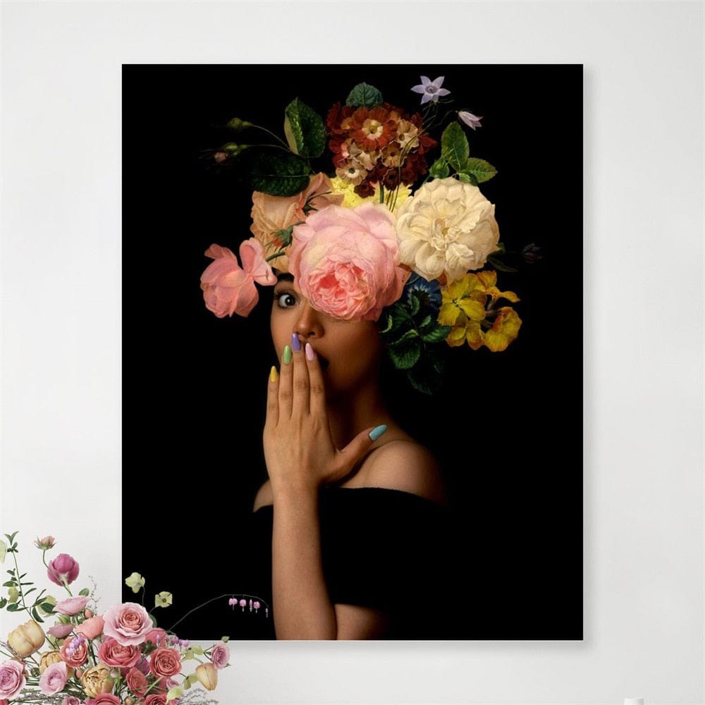 Canvanation Affiche Avec Des Roses
