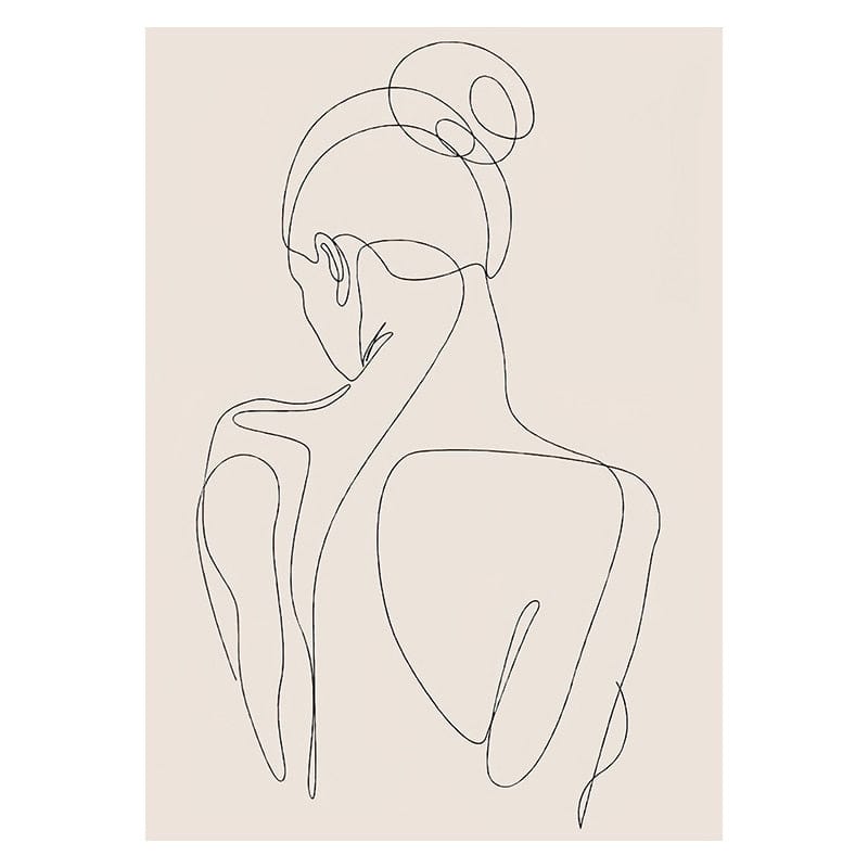 Canvanation 50x70cm No Frame / 9342-01 Peinture Abstraite Moderne