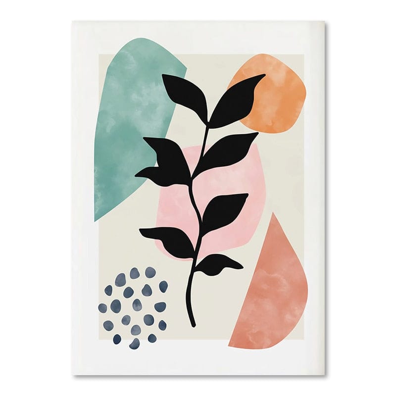 Canvanation 30x40cm / 04 Peinture Abstraite Soleil