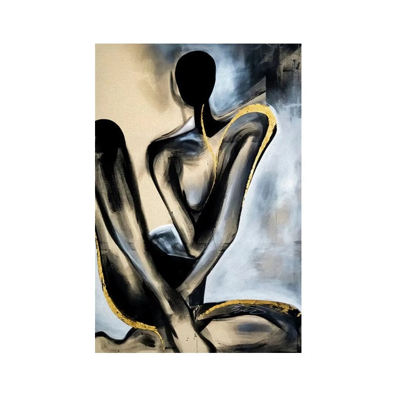 Canvanation 70X100cm / Z796A Dessin Abstrait Femme