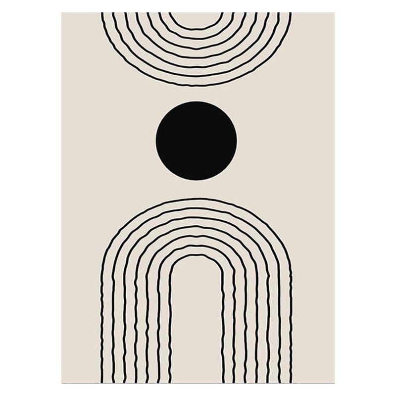 Canvanation 50x70cm No Frame / 9342-17 Peinture Abstraite Moderne