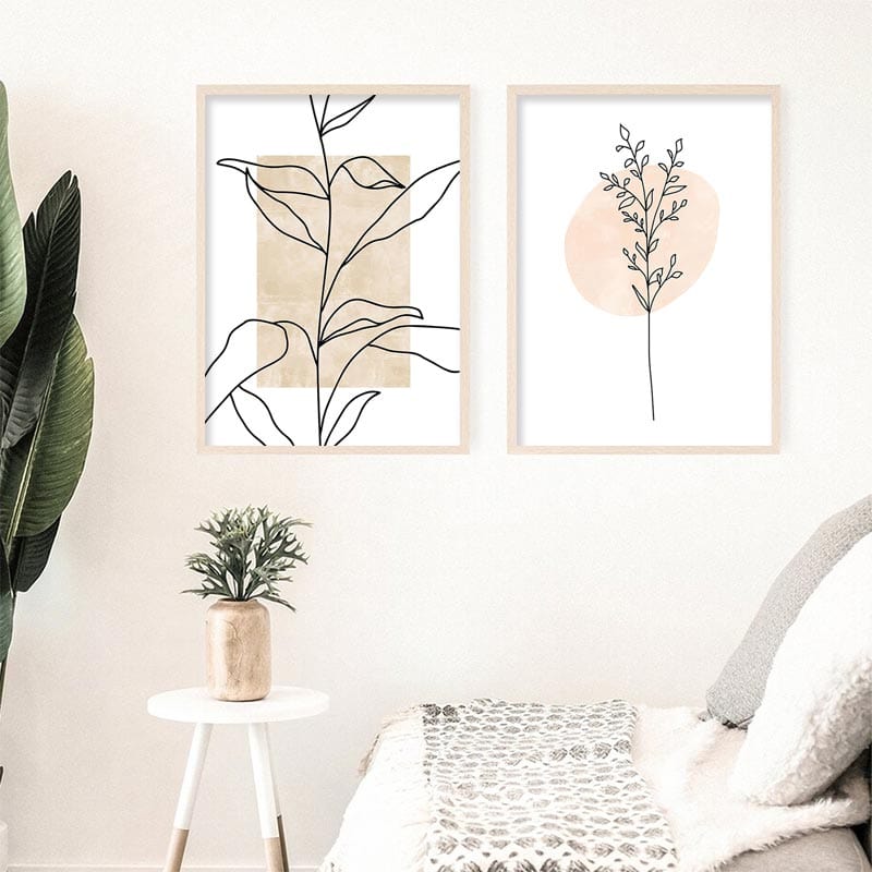 Canvanation Affiche Abstrait Contemporain