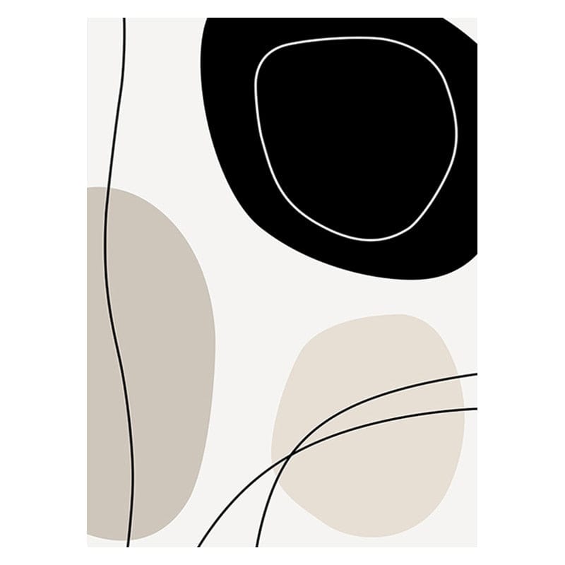 Canvanation 50x70cm No Frame / 9342-12 Peinture Abstraite Moderne