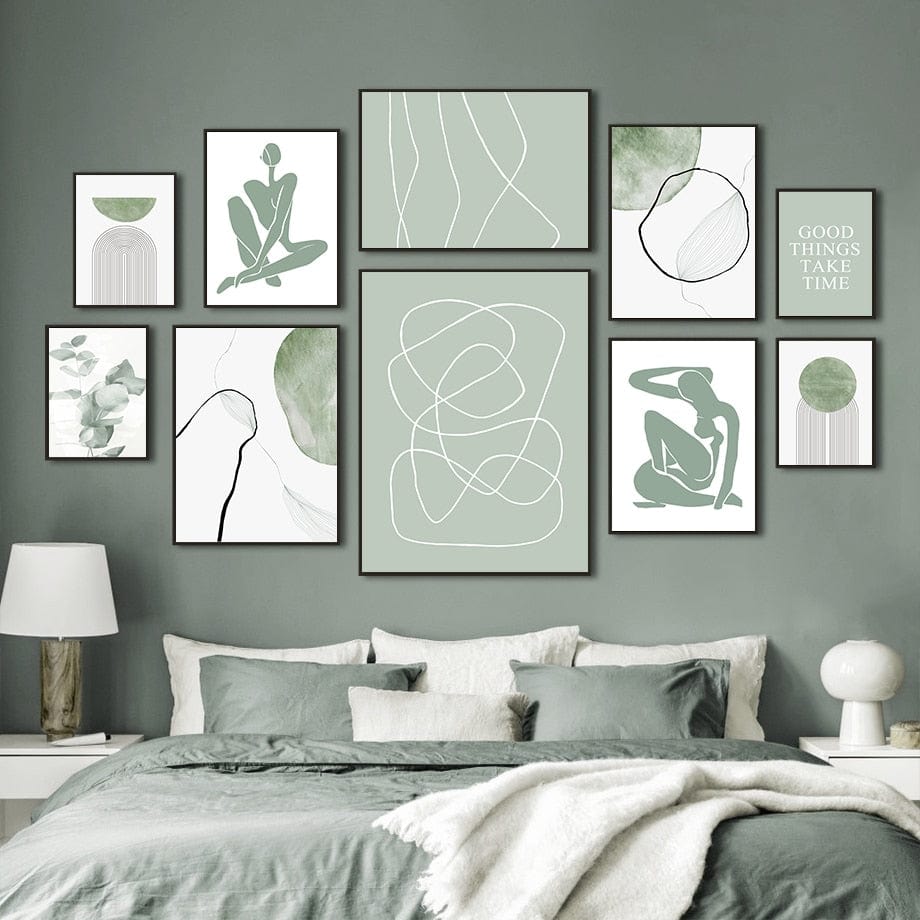 Canvanation Peinture Acrylique Abstraite Moderne
