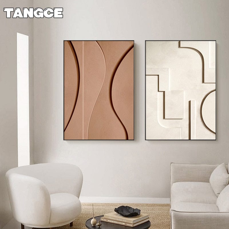 Canvanation Cadre Abstrait