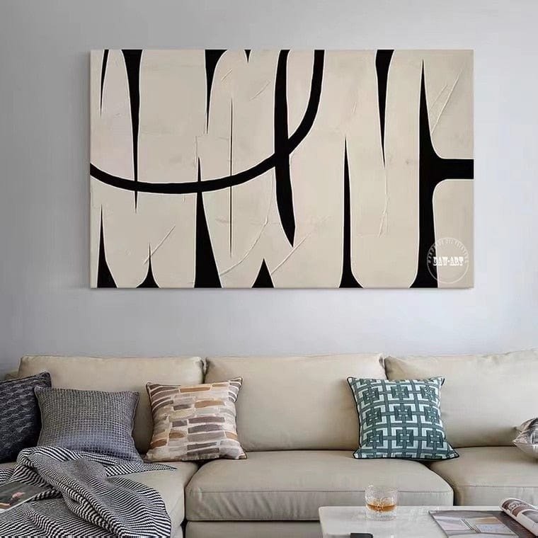 Canvanation 100x180cm / K Affiche Abstrait Multicolore