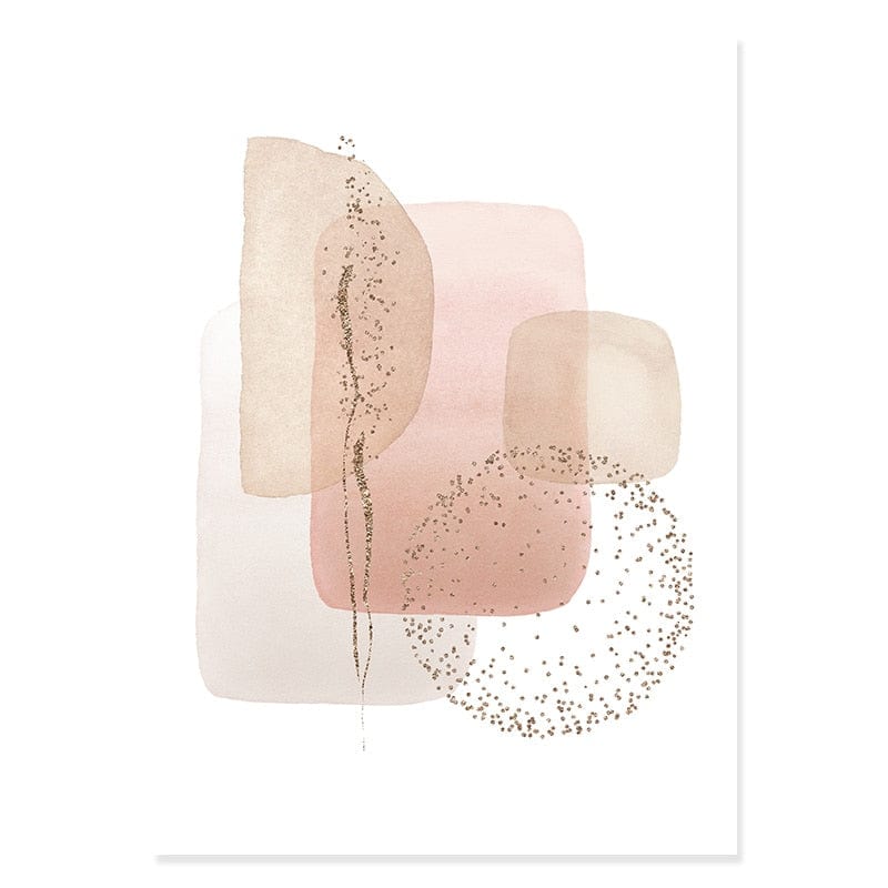 Canvanation 50x70 cm / Beige A Affiche Abstrait Grand Format