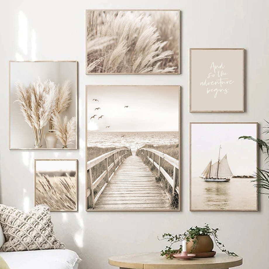 Canvanation Peinture Abstraite Lac