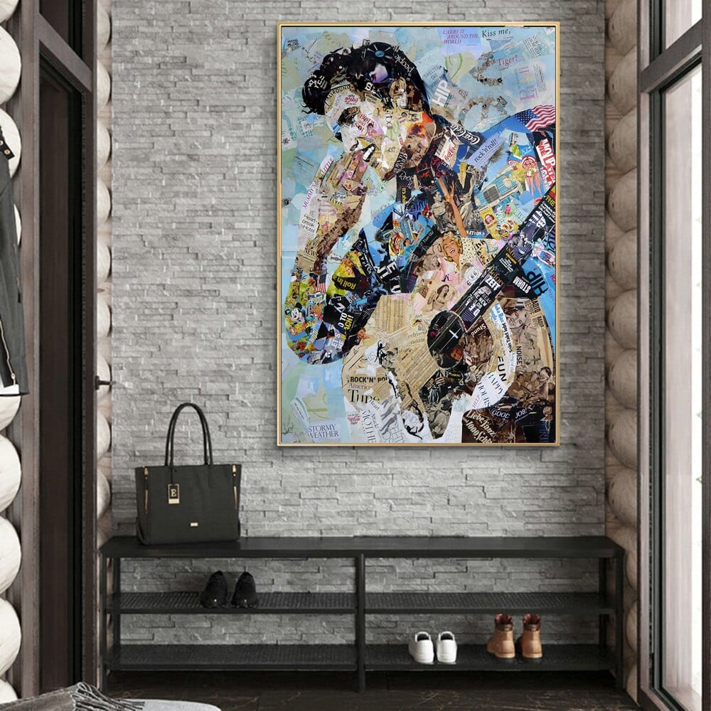 Canvanation Tableau Elvis Presley