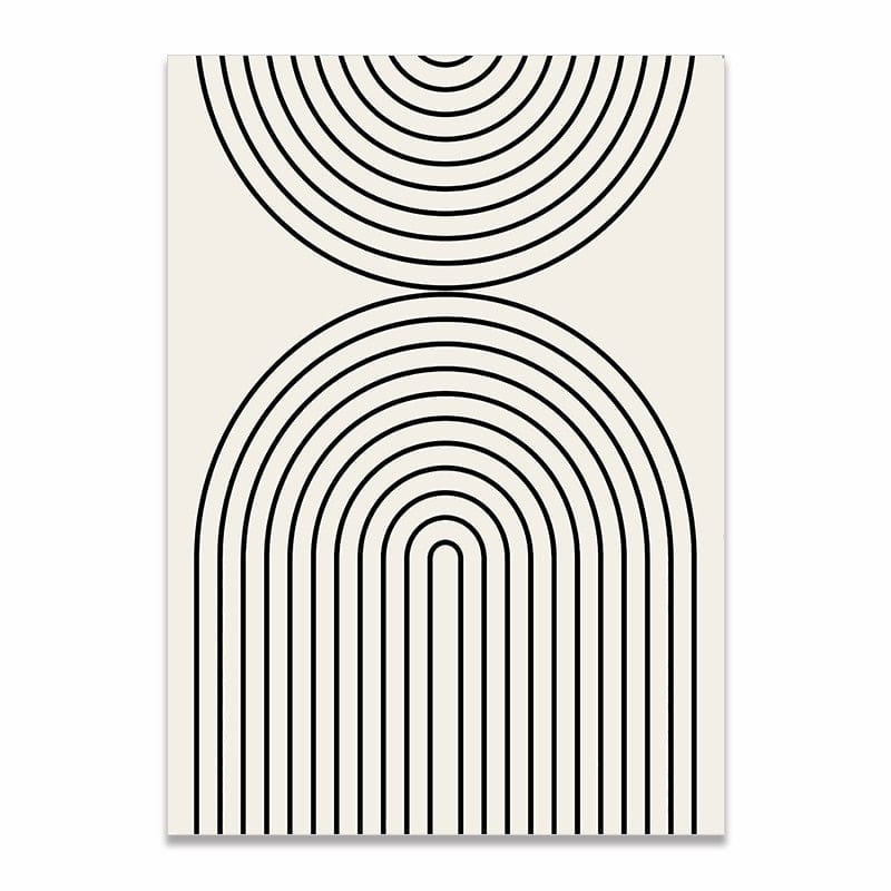 Canvanation 42X60CM / 18 Affiche Visage Abstrait
