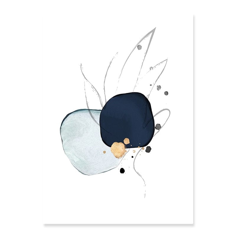 Canvanation 50x70 cm / Blue C Affiche Abstrait Grand Format