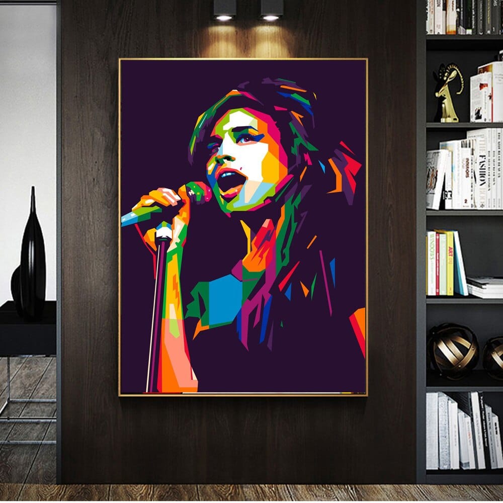 Canvanation Tableau Amy Winehouse